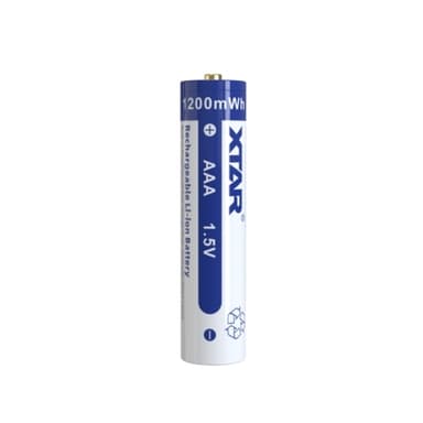 XTAR AAA 1.5V 1200mWh Batterier 4stk