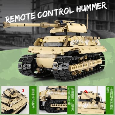 Mould King Tanks - Radiostyrt
