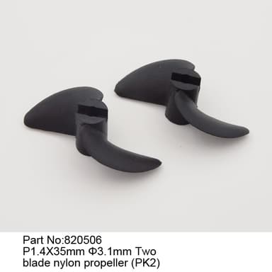 JW820506 Two blade nylon propeller