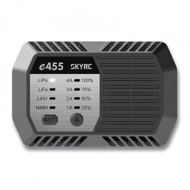 SkyRc E455 LiPo/Life/NiMh Lader 2-4S 50W 220V