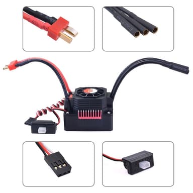 Surpass Hobby Combo  80A ESC m/3665 4200KV BL WP