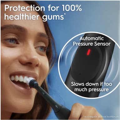 Oral-B iO2 Duo elektrisk tannbørste 612470 (Night Black + Calm Pink)