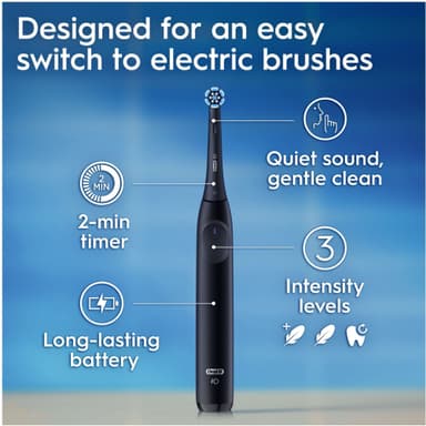 Oral-B iO2 elektrisk tannbørste 612272 (Night black)