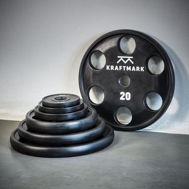 Kraftmark Vektskiver 50 mm - PU 1,25 kg
