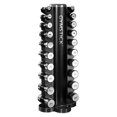 Gymstick Tower Rack for Chrome Dumbbells