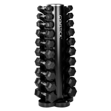 Gymstick Tower Rack for Chrome Dumbbells
