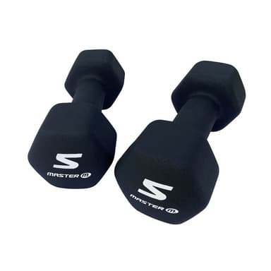 Master Fitness Neoprenhantlar i par, Hantler Neoprene 5 kg