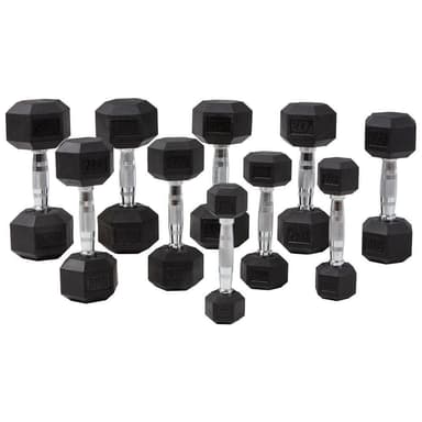 Master Fitness Hexagon manualer 1-10 Kg