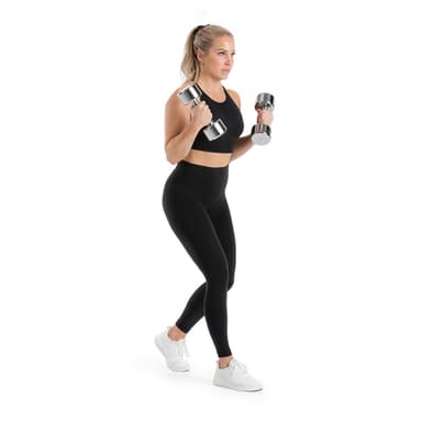 Gymstick Pro Chrome Dumbbell - Single 9 kg