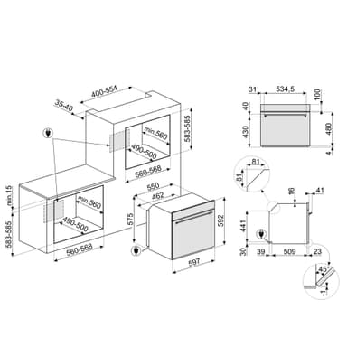Smeg Ovn SFP6301TVN
