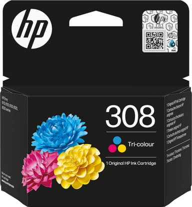 HP 308 blekkpatron (tre farger)