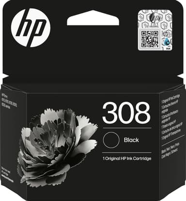HP 308 blekkpatron (sort)