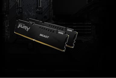 Kingston FURY Beast 32GB DDR5 RAM 6400MT/s CL32 (sort)