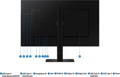 Samsung ViewFinity S6 S27D604U 27" PC skjerm