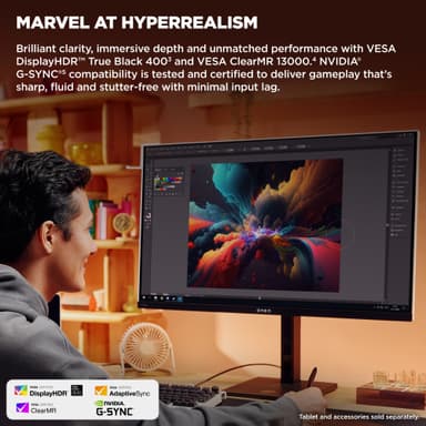 HP Omen Transcend 32 UHD/240Hz/OLED/0,03 ms gamingskjerm