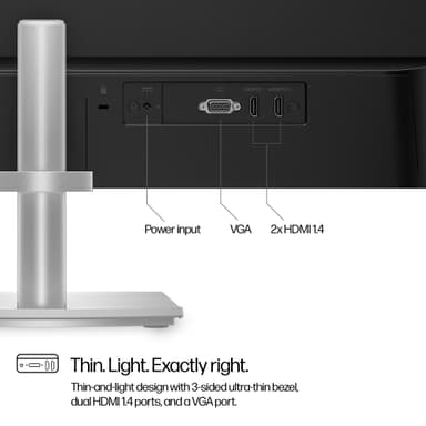 HP S5 527sh 27" FHD PC skjerm