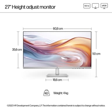 HP S5 527sh 27" FHD PC skjerm