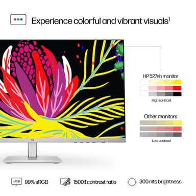 HP S5 527sh 27" FHD PC skjerm