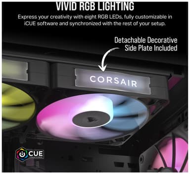 Corsair iCUE LINK RX120 RGB 120mm PWM utvidelsesvifte