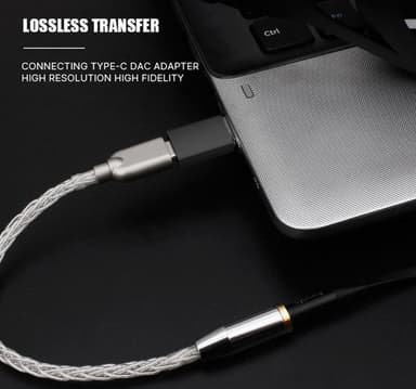 USB 3.0 (hann) til USB-C (hun) adapter Sort