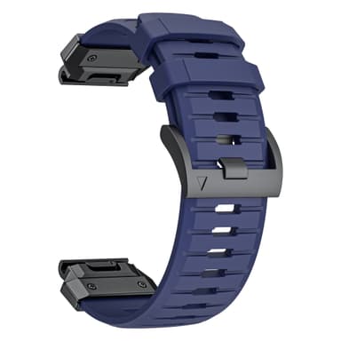 22 mm klokkerem for Garmin Fenix 3/5/5X/6X/7X Blå