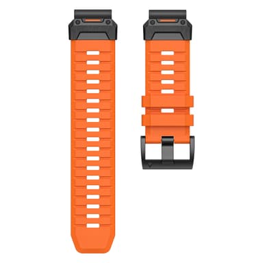22 mm klokkerem for Garmin Fenix 3/5/5X/6X/7X Oransje