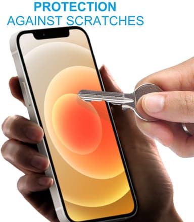 Skjermbeskytter iPhone 12/12 Pro herdet glass