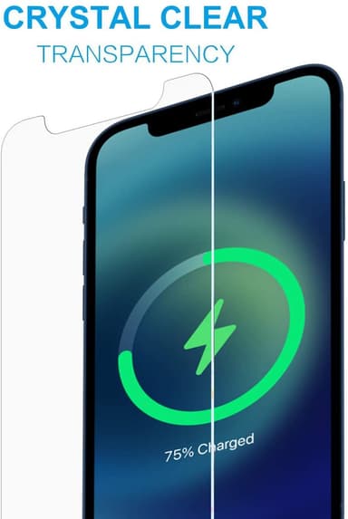 Skjermbeskytter iPhone 12/12 Pro herdet glass