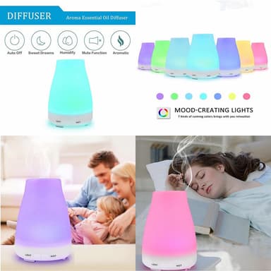 Aroma Diffuser - Luftfukter og aromalampe