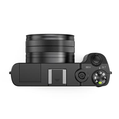 4K digitalkamera med dobbel linse og 32 GB minnekort (DC218)