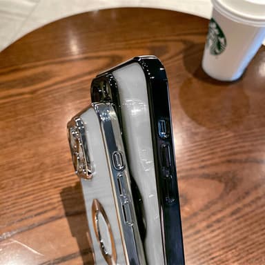 Mobildeksel med kamerabeskyttelse Sølv iPhone 14 Pro