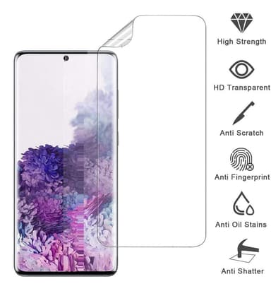Skjermbeskytter Samsung Galaxy S20 TPU Gjennomsiktig