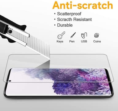 Skjermbeskytter Samsung Galaxy S20 TPU Gjennomsiktig