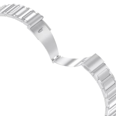 Klokkerem i rustfritt stål for Xiaomi Haylou RT2 LS10, 22mm Sølv