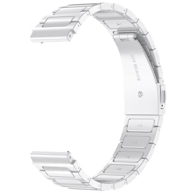 Klokkerem i rustfritt stål for Xiaomi Haylou RT2 LS10, 22mm Sølv