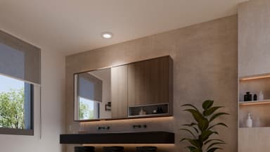 Philips Hue WCA Slim stor, innfelt LED-lampe (hvit)