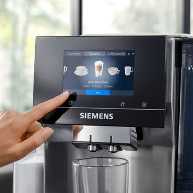 Siemens EQ700 Integral automatisk kaffemaskin TQ717R03 (sølv)