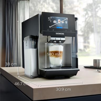 Siemens EQ700 Integral automatisk kaffemaskin TQ717R03 (sølv)