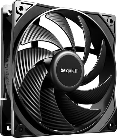be quiet! PURE WINGS 3 120mm høyhastighets PWM-vifte (sort)
