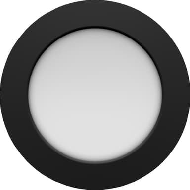 Philips Hue WCA Slim stor, innfelt LED-lampe (sort)