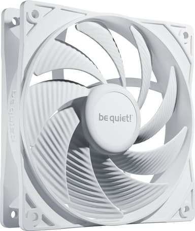 be quiet! PURE WINGS 3 120mm høyhastighets PWM-vifte (hvit)