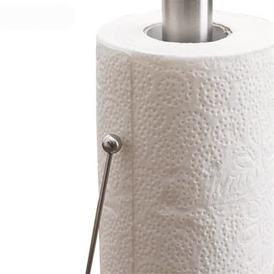Husholdningspapirholder i rustfritt stål med smart wire