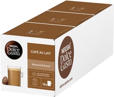 NESCAFÉ Dolce Gusto Cafe au Lait kaffekapsler (16 pk)