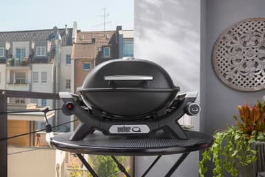 Weber Q1100N gassgrill 1501061 (sort)
