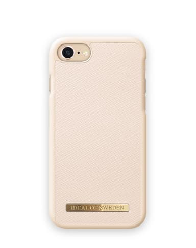 Saffiano Case iPhone 8/7/6/6S/SE Beige