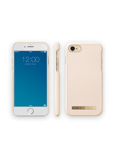 Saffiano Case iPhone 8/7/6/6S/SE Beige
