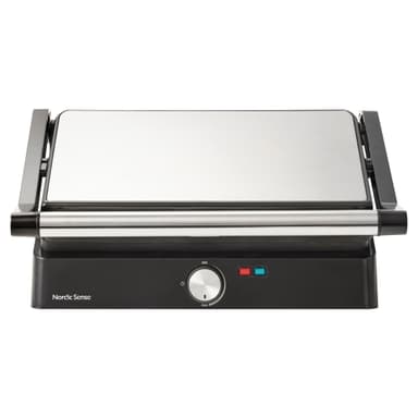 Nordic Sense Paninigrill 2200 watt Svart