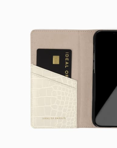 Cora Phone Wallet iPhone 11P/XS/X Beige Croco