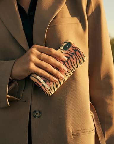 Printed Case iPhone 11P/XS/X Sunset Tiger