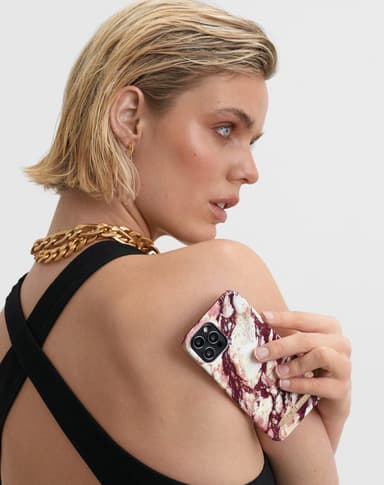 Printed Case iPhone 13 Calacatta Ruby Mb